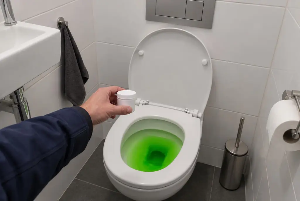 Lekdetectie Voorschoten – kleurstoftest bij een lekkend toilet