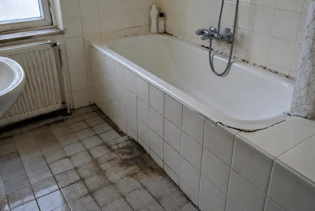 Lekdetectie Voorschoten – vochtschade naast het bad